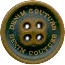 Yakılmış Boynuz Düğme